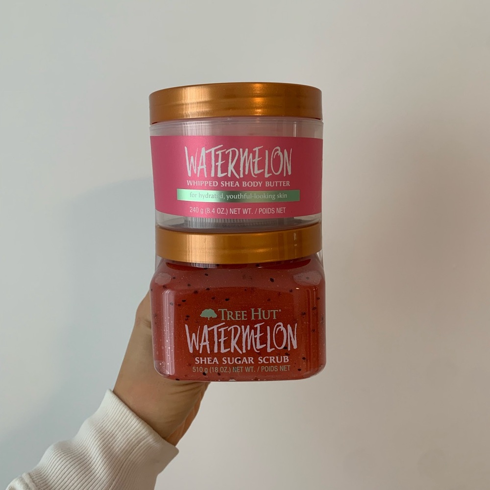 Tree Hut sugar scrub and body butter